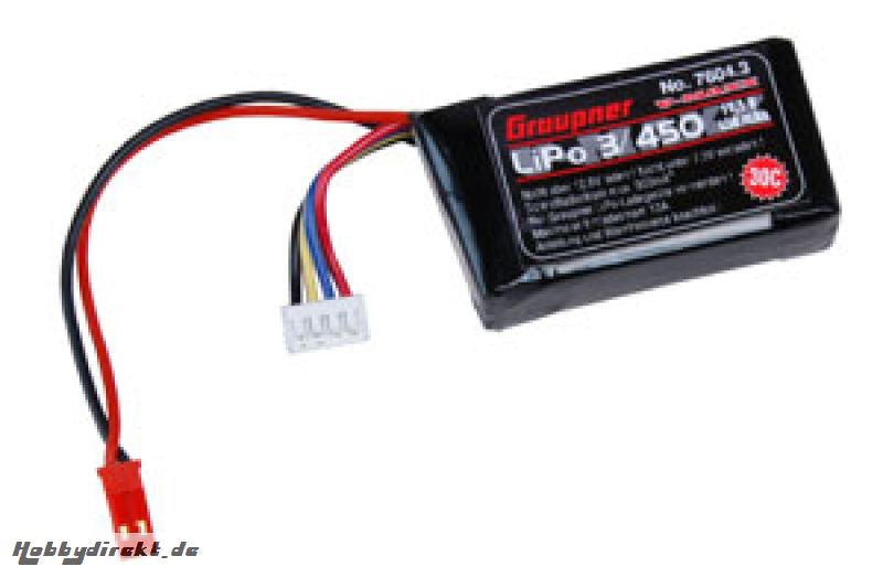 LiPo-Akku V-MAXX 30C3/450 11,1V BEC Graupner 7604.3