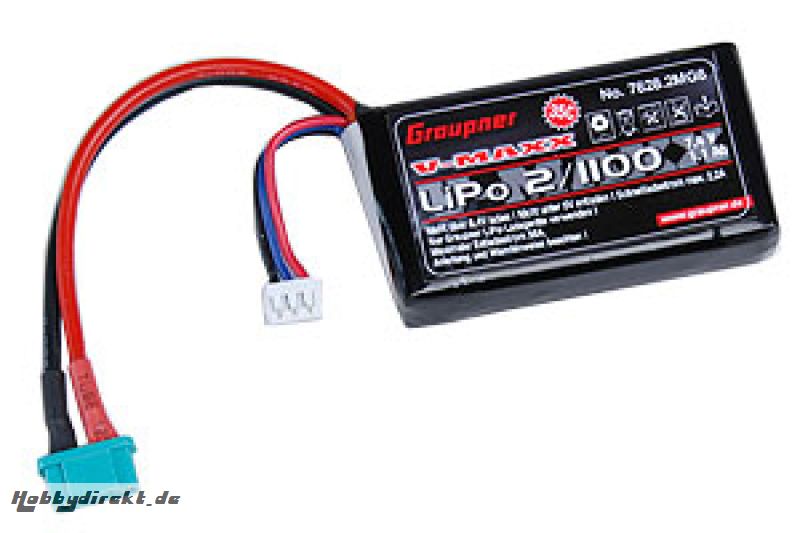 LiPo-Akku V-MAXX 35C2/1100 7, Graupner 7628.2MG6