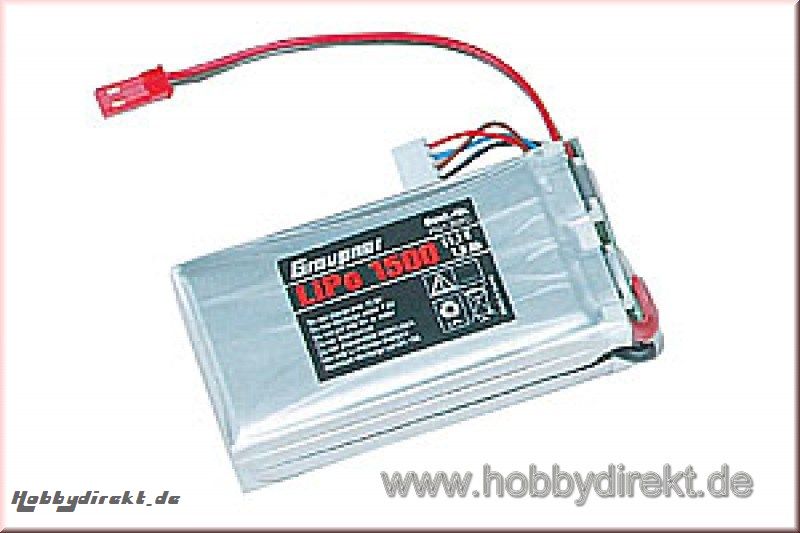 LiPo-Akku 3/1500 11,1V MG6 Graupner 7635.3