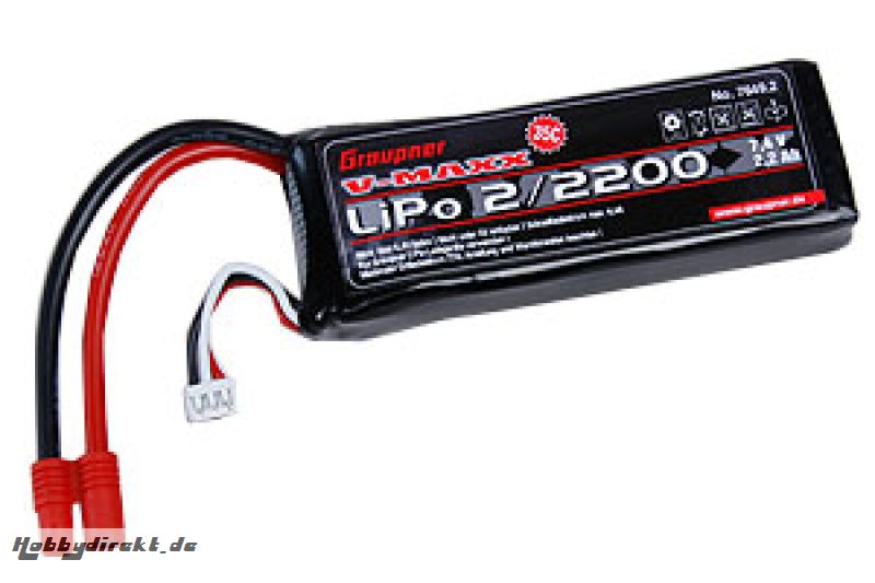 LiPo-Akku V-MAXX 35C2/2200 7, Graupner 7649.2