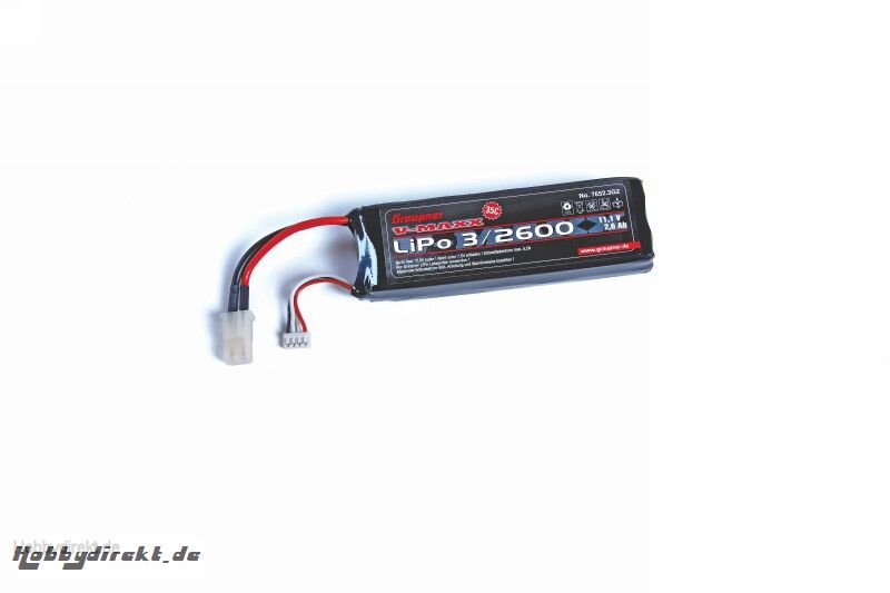 LiPo-Akku V-MAXX 35C3/2600 11,1V G2 Graupner 7652.3G2