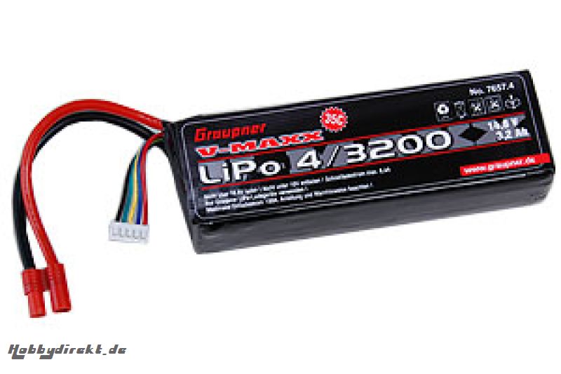 LiPo-Akku V-MAXX 35C4/3200 14 Graupner 7657.4