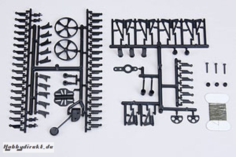 Kleinteile-Set für Depron-Modelle schw. Graupner 7817.S