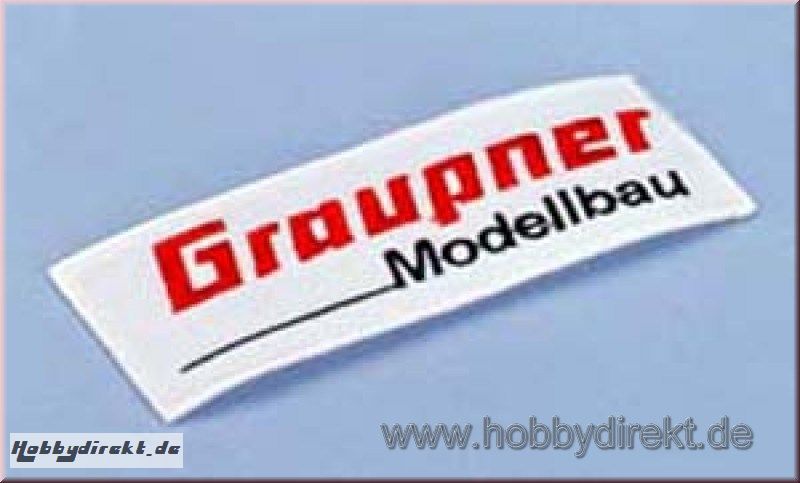 Aufnäher 100% Baumwolle GRAUPNER MODELL Graupner 8070.2