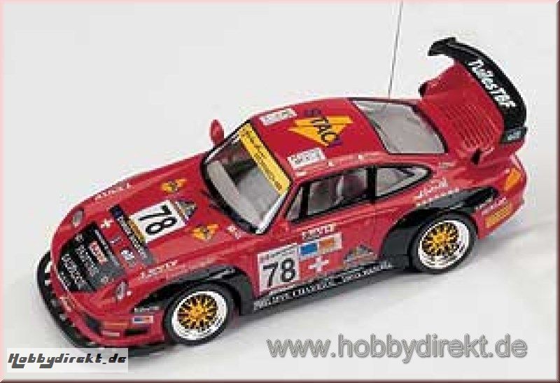 WP PORSCHE 911 GT2,rot mit RC Graupner 90004