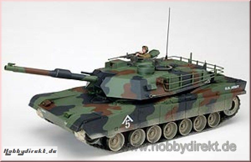 WP RC-PANZER M1A1 ABRAMS, grü Graupner 90035