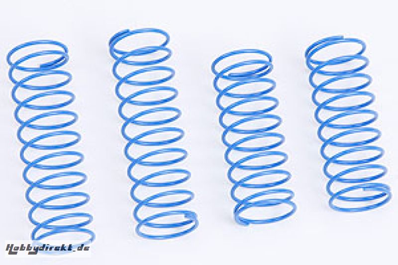 Stoßdämpferfedern v./hinten 20mm blau Graupner 90049.120