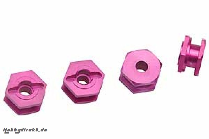 Sechskantmitn. Alu pink 7.5mm Graupner 90071.241