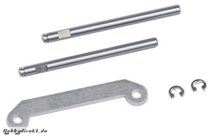 Verstrebung+Achsstifte vorne Graupner 90071.95