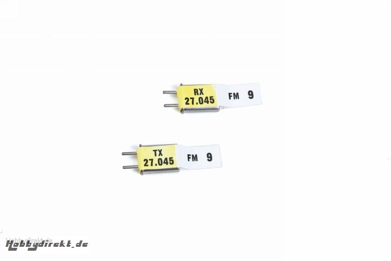Quarzpaar Kanal 9 Graupner 90140.50