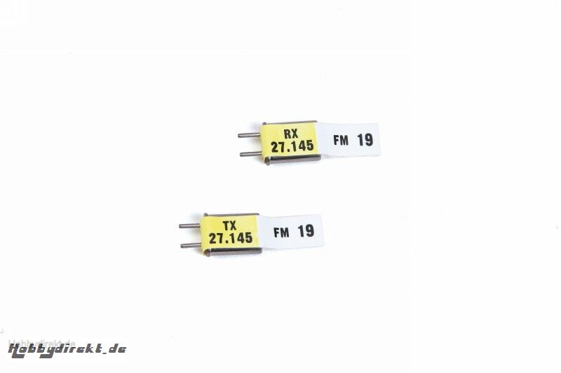 Quarzpaar Kanal 19 Graupner 90140.52