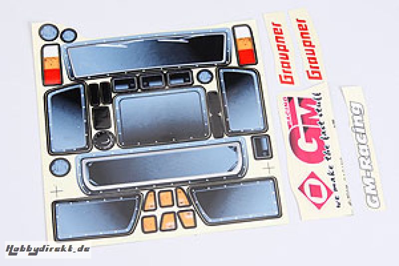 Aufkleberset Karosserie MT 8 Graupner 90161.38