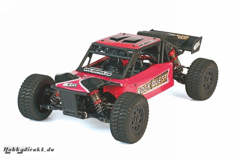 ROCK QUEST RTR 4 WD Dessert Truck Brushless-Drive RC- Elektro Offroad 4WD Dessert Truck Maßstab 1:14 Graupner 90192.RTR