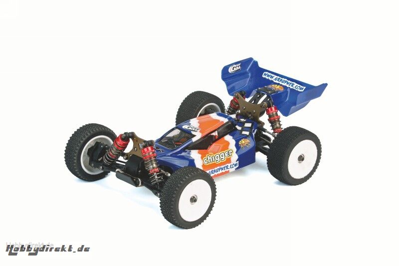 CHIGGER RTR 4 WD Buggy Brushless-Drive RC- Elektro Offroad 4WD Buggy Maßstab 1:14 Graupner 90194.RTR