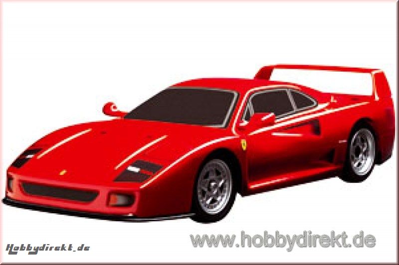 WP FERRARI F40 rot Graupner 90216