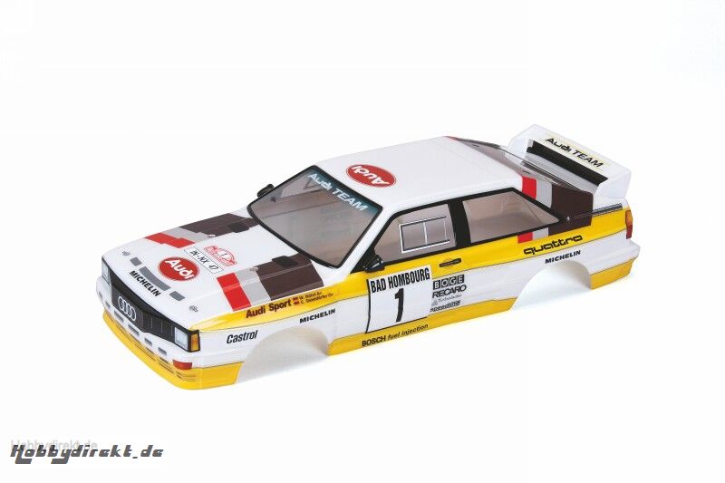 Karosserie Audi Quattro Rallye M 1.10 Graupner 90271.68