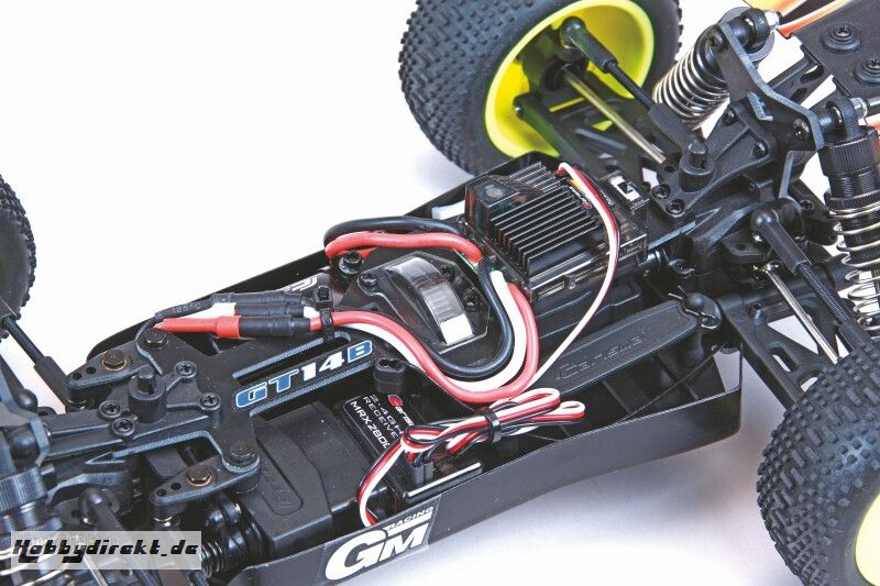 WP CARISMA GT14B ARR2 4WD BUGGY M1:16 Graupner 90370