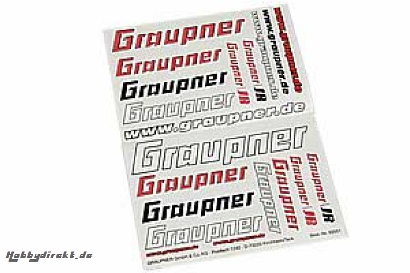 Dekorbogen GRAUPNERA5 Graupner 93501