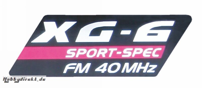 XG-6 Sport-Spec FM 40 MHz Graupner 94010