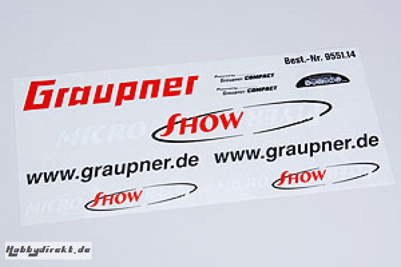 Dekorbogen Graupner 9551.14