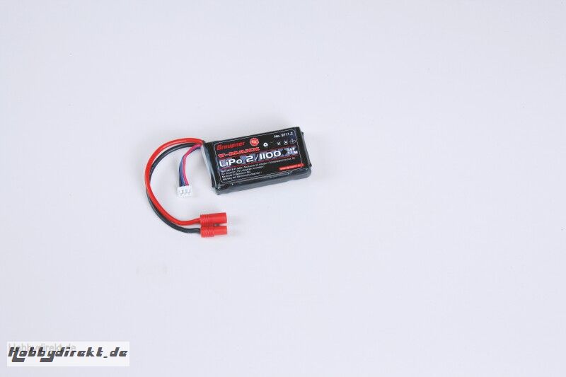 LiPo battery V-MAXX45C 2/1100 Graupner 9711.2