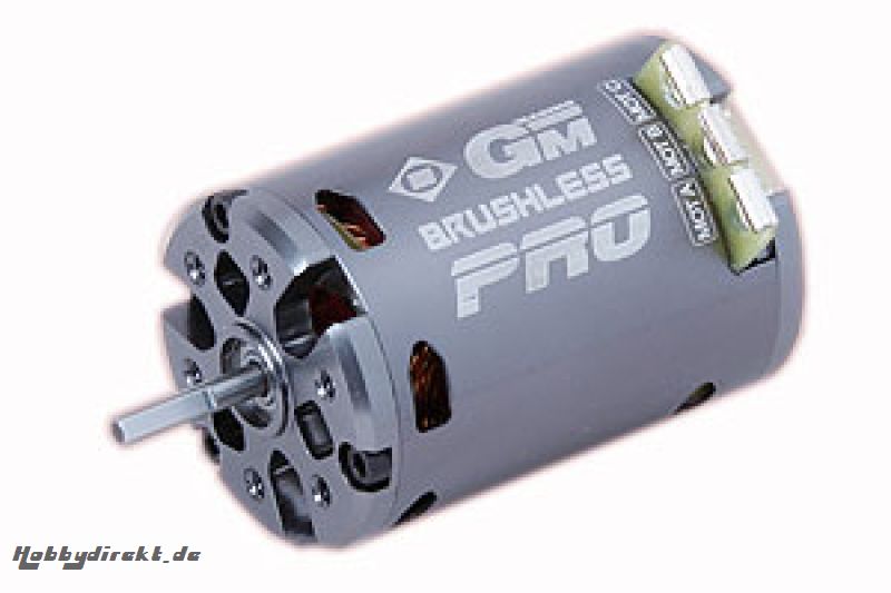 BRUSHLESS GM PRO 4,5T star wound metall Graupner 97284.5