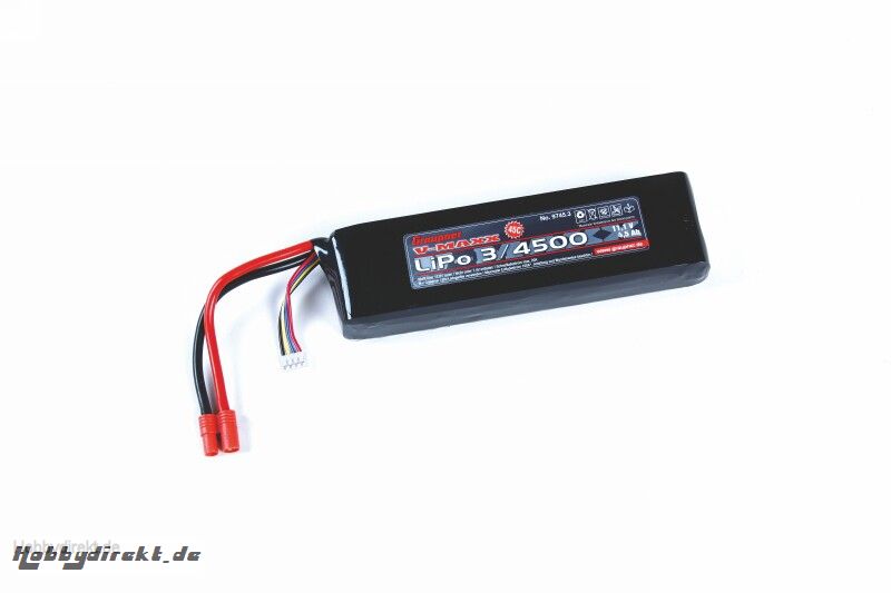 LiPo-Akku V-MAXX 65C3/4500 11,1V XT-60 Graupner 9745.3