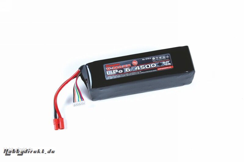 LiPo-Akku V-MAXX 65C6/4500 22,2V XT-60 Graupner 9745.6