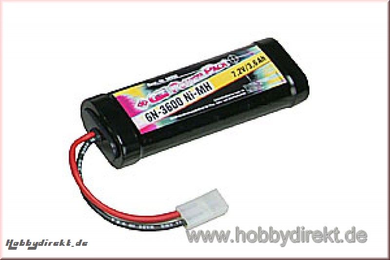 GM Power Pack 7.2V/3600 mAh JP Graupner 98900