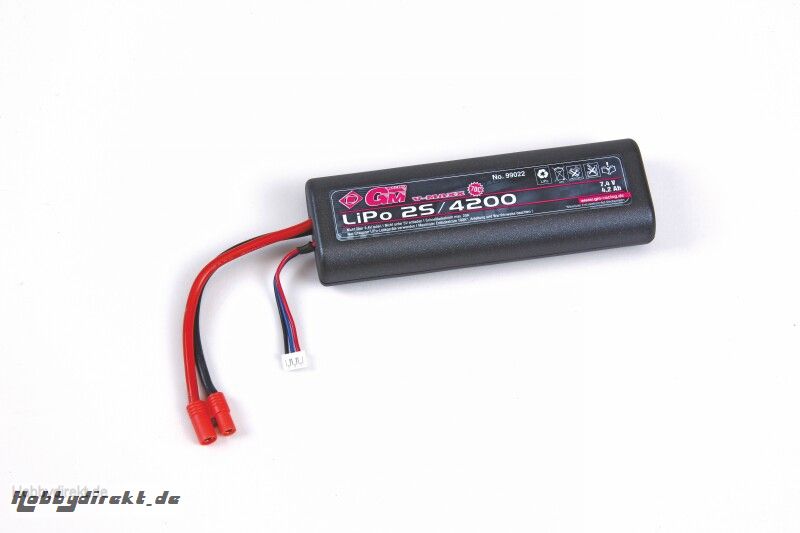 LiPo-battery V-MAXX70C 2S/4200 Graupner 99022