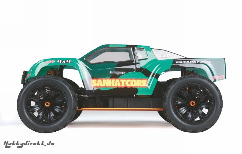 Sanhatcore Monster Truggy Brushless-Drive Elektro Offroad Monster Truggy Maßstab 1:10 Graupner 99565