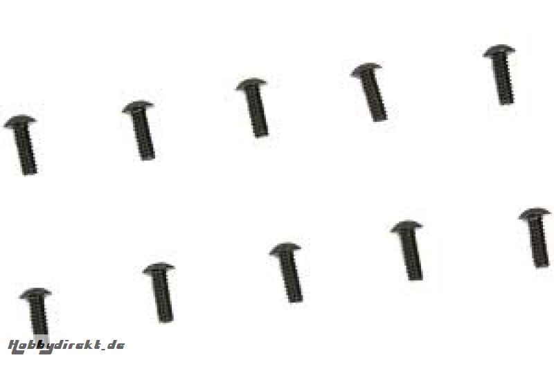 2-56x1/4 Innensechskantschrauben (10) Graupner A6255