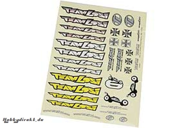 Team Losi Logo-Decals Graupner A8371