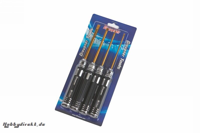 Flat Head Screwdriver Set Graupner B8003