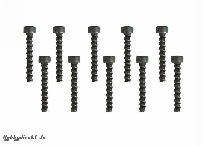 2.5x16 mm Kopfschraube  10x Graupner SG025160