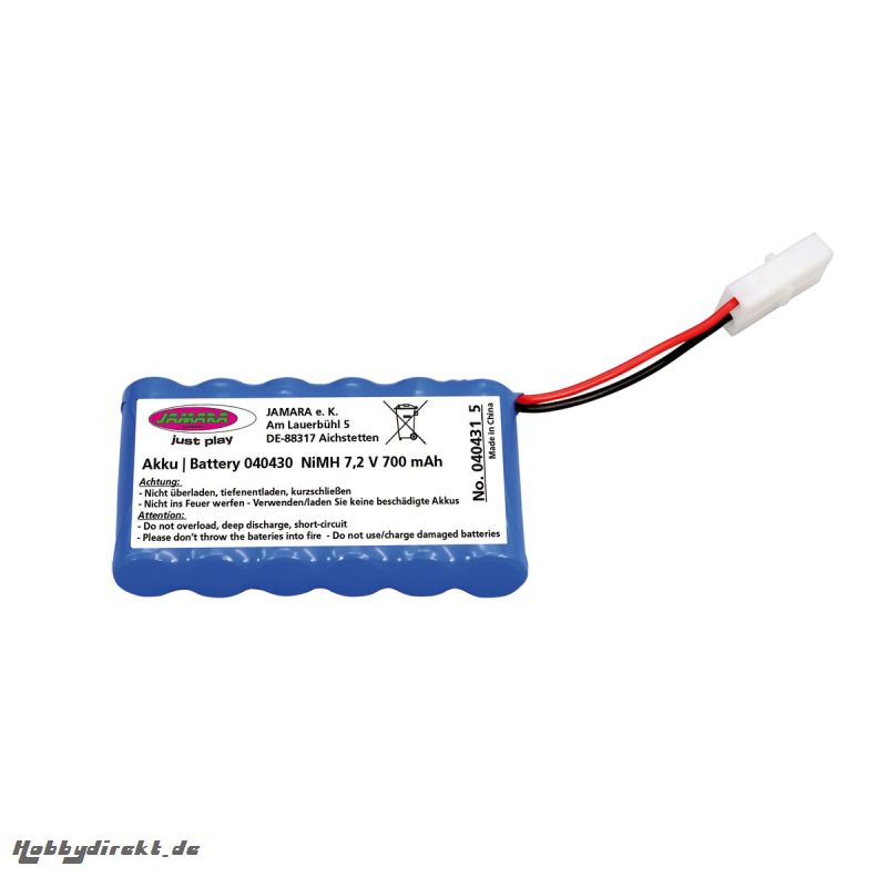 Akku Swordfish NiMh 7,2V 700mAh Jamara 040431