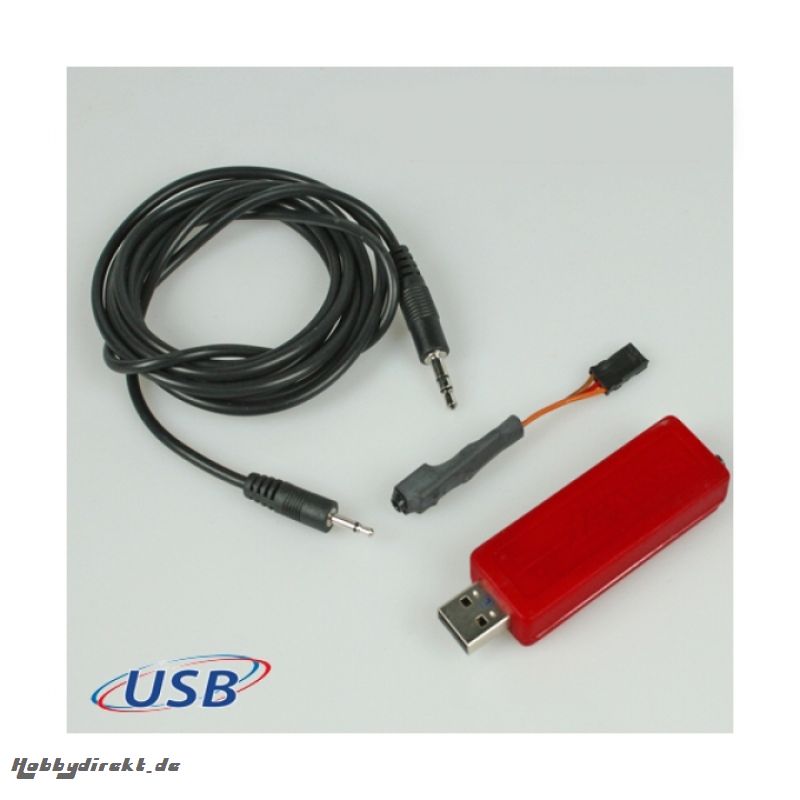 USB-Interface für RC7 (3,5mm Klinkenst.) Jamara 065203