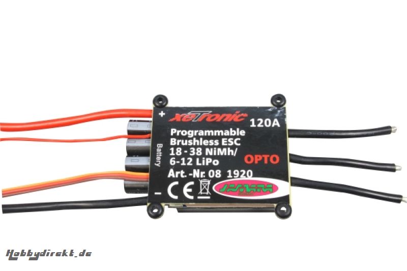 Flugregler Xetronic 120A OPTO Jamara 081920