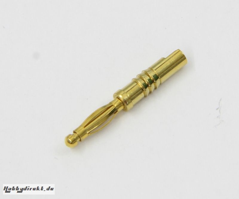 Goldkontakt 2mm Stecker Jamara 095652