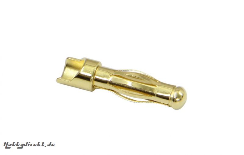 Goldkontakt 4mm Stecker Jamara 095666