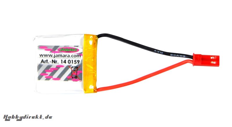 Akku LED 1S 3,7V 250mAh 15C B Jamara 140159