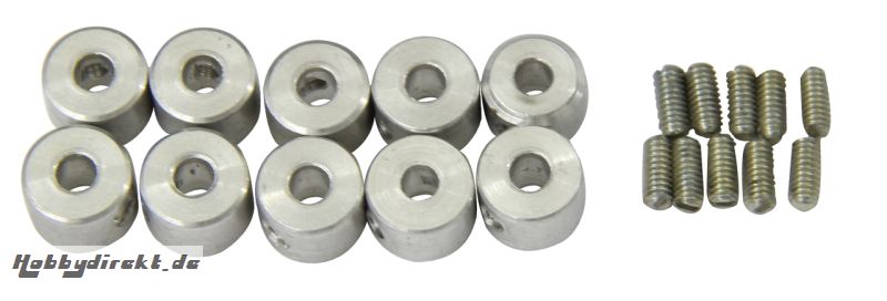 Stellringe Alu 3,2mm  VE 10 St.