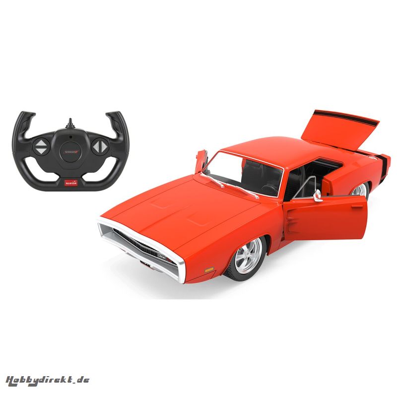 Dodge Charger R/T 1970 1:16 rot 2,4GHz Tür manuell Jamara 402116