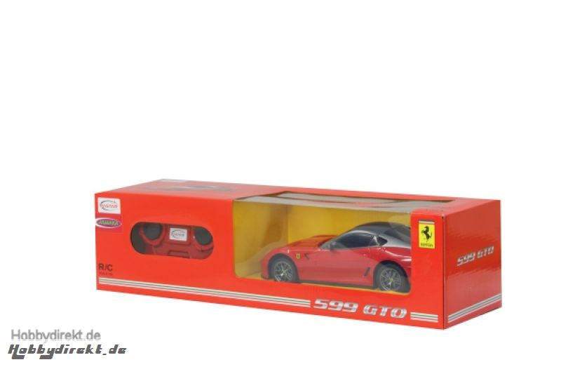 Ferrari 599 GTO 1:24 rot Jamara 404110