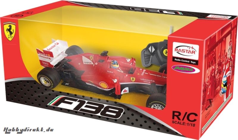 Ferrari F1 1:18 rot 40MHz Jamara 404515