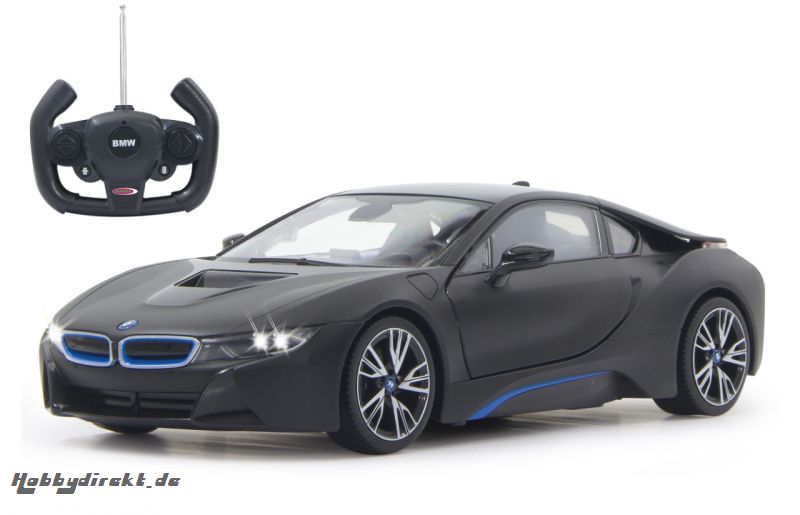 BMW I8 1:14 schwarz Tür fernbedienbar 27Mhz Jamara 404570