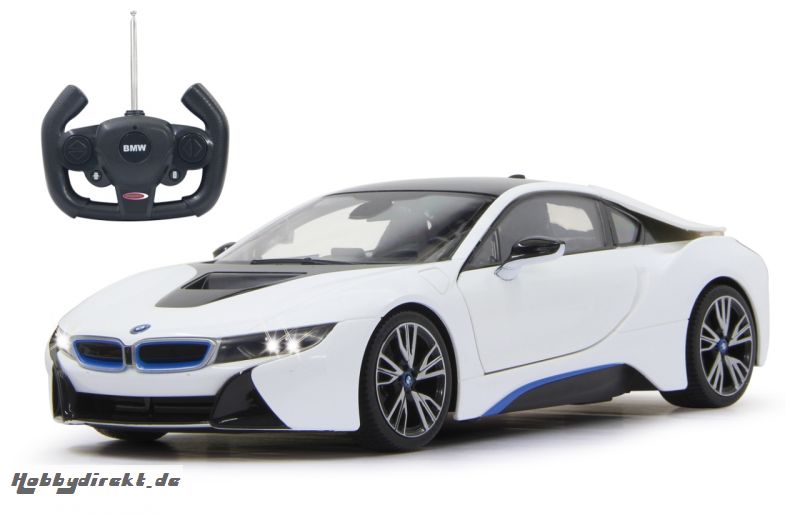 BMW I8 1:14 weiß Tür fernbedienbar 40Mhz Jamara 404571