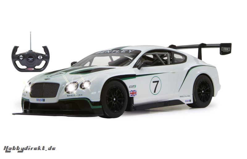 Bentley Continental GT3 1:14 weiß 27Mhz Jamara 404575