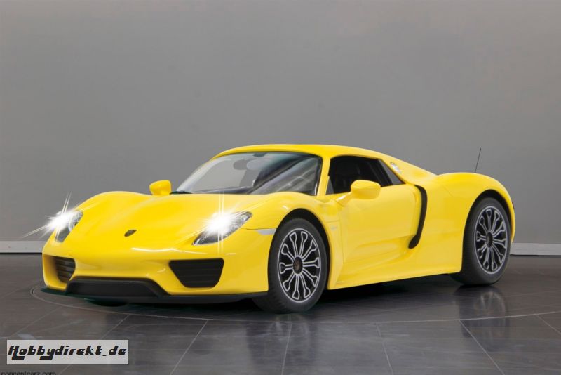 Porsche 918 Spyder 1:14 gelb 40Mhz Jamara 404579