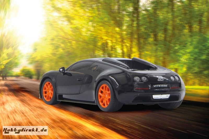 Bugatti Veyron Grand Sport Vitesse 1:18 schw-orang Jamara 404587